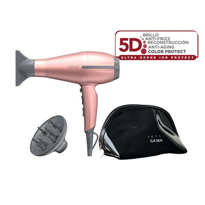 Imagen 1 del producto Secador de Pelo Gama Tempo Sensi 5D Rosa