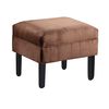 Set Pouf 2 Bodevir Sky Felpa 00 Chocolate 