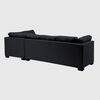 Seccional Derecho Muebles MPR Edimburgo 5 Cuerpos Negro