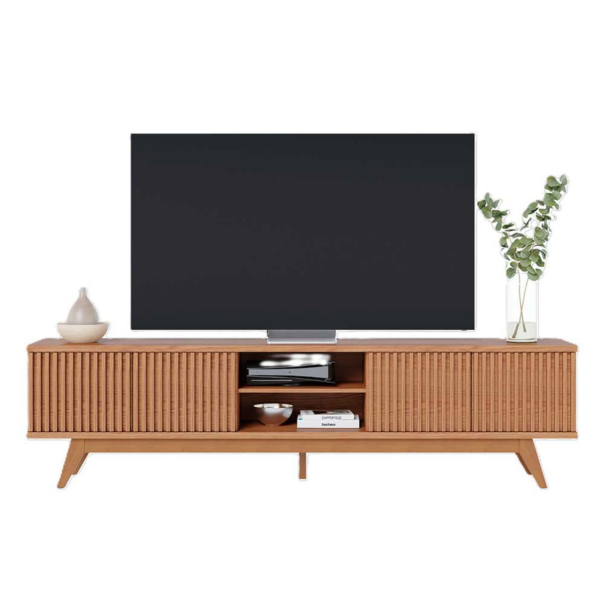 Rack TV Onessta Fortaleza Hasta 85" Café