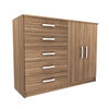 Cómoda Exit Ciprés CP25D 5 Cajones