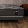 Cama Europea Celta Base Dividida 2 Plazas Copper Black + Respaldo