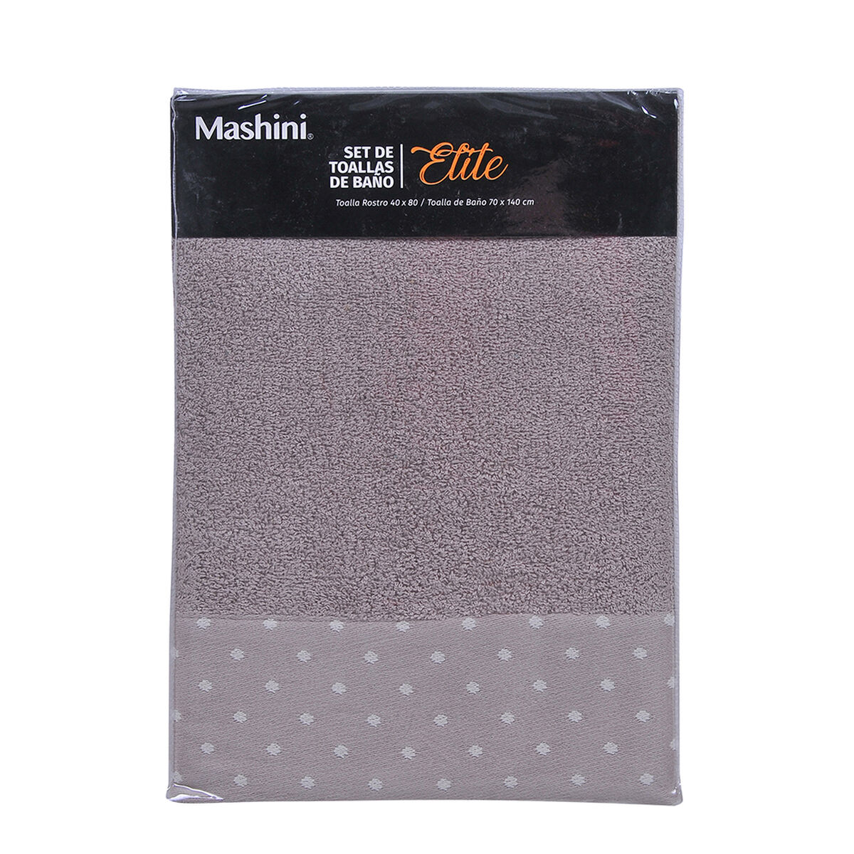 Set de Toallas Mashini Elite 70 x 140 cm