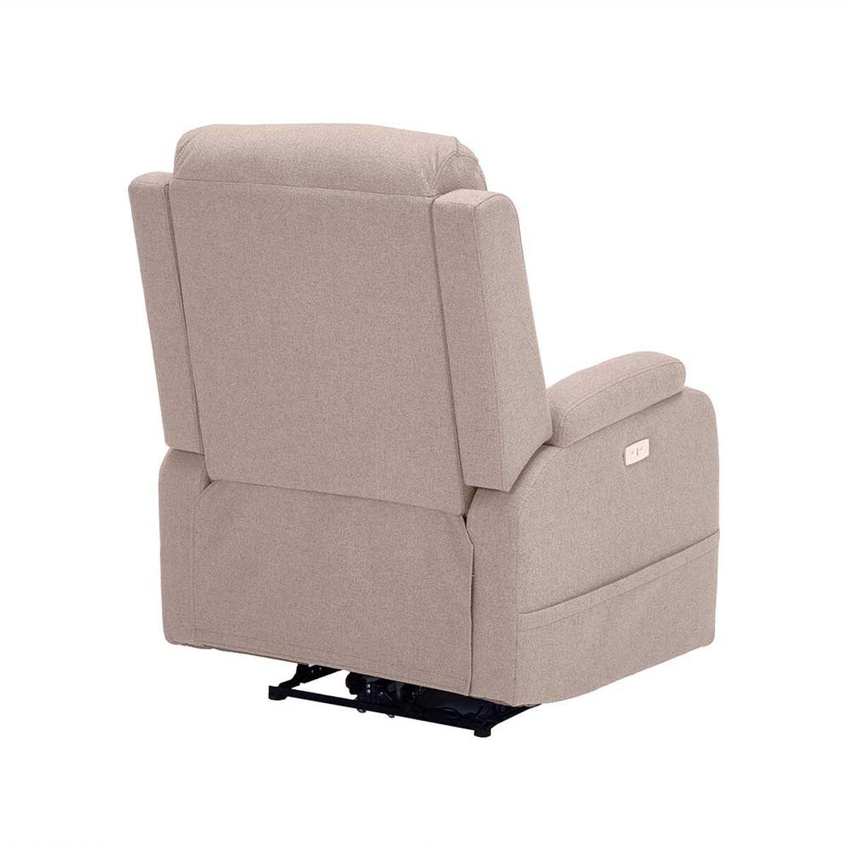 Bergere Reclinable Casanova Power 1 Cuerpo Beige