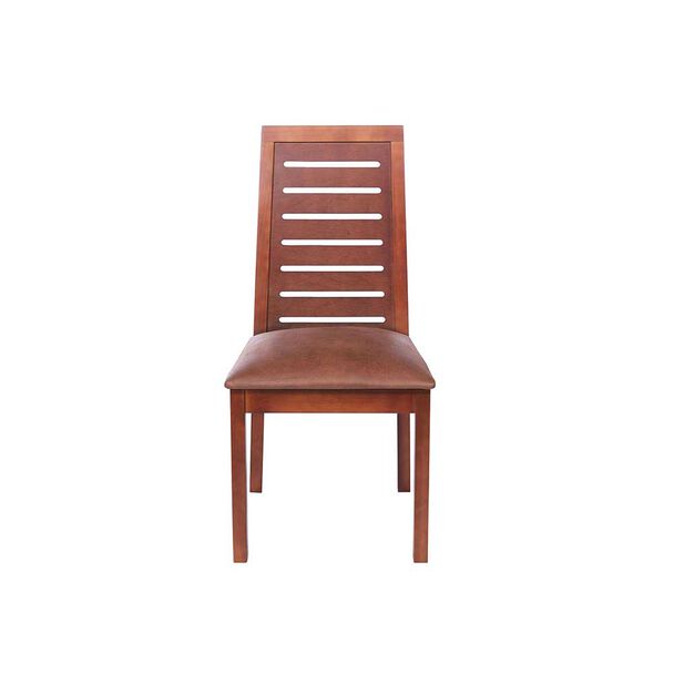Silla Latam Home Tenerife Cuero Tabaco