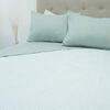 Quilt Doral Hotpress Bi-Color King Verde Pastel-Gris