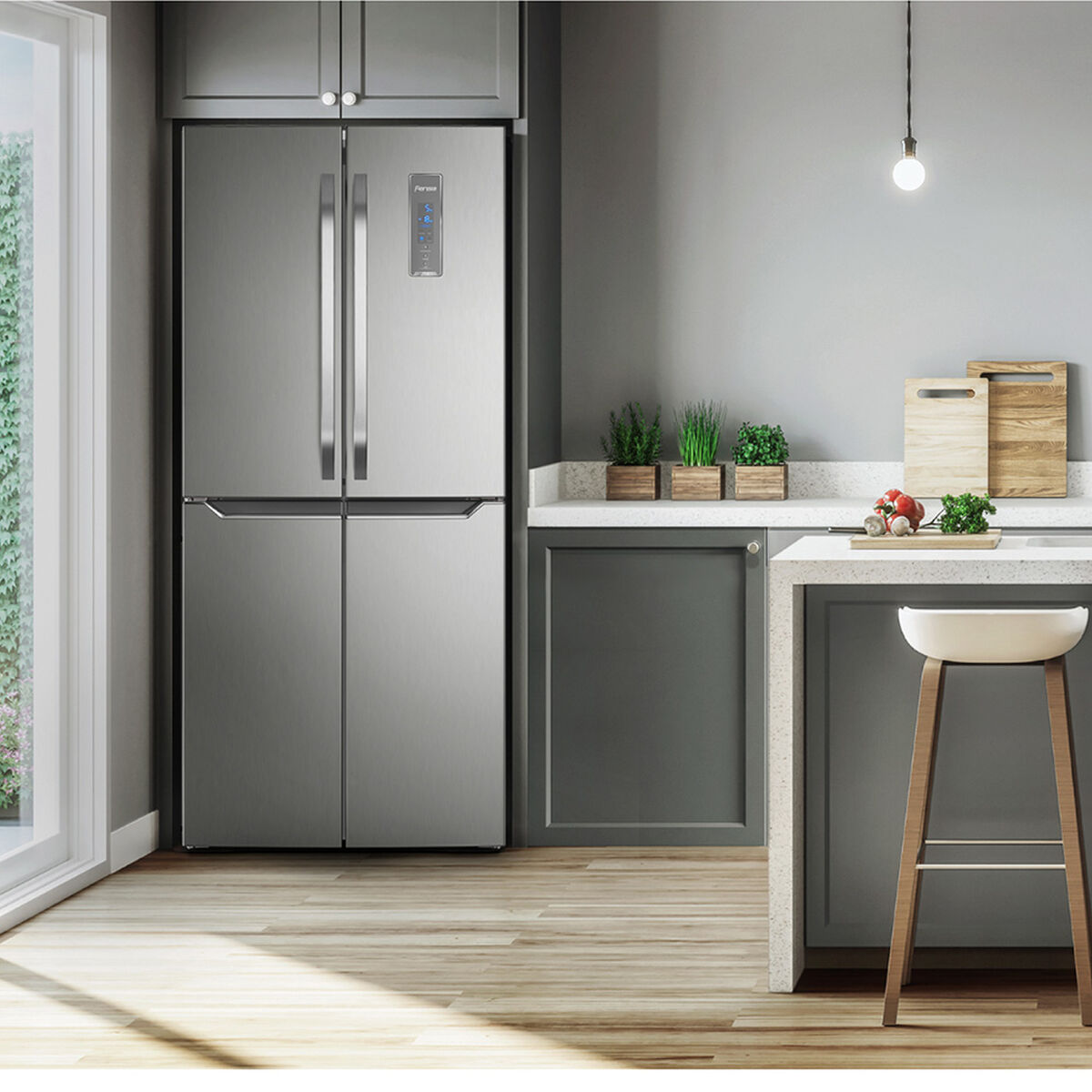 Refrigerador Side by Side Fensa DQ79S 401 lts.