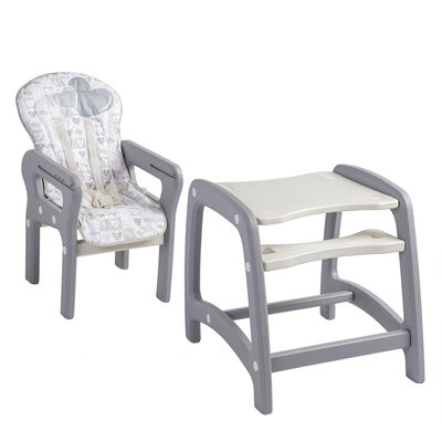 Imagen 2 del producto Silla de Comer Portatil Kinder SX Gris Bebesit