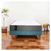 Cama Europea Latam Home 1,5 Plazas Zen Best Turquesa