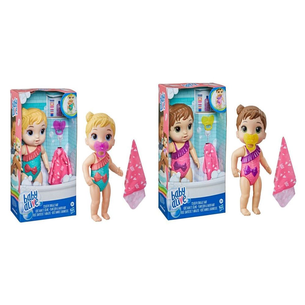 Muñeca Baby Alive Bebé Chapoteos Y Abrazos