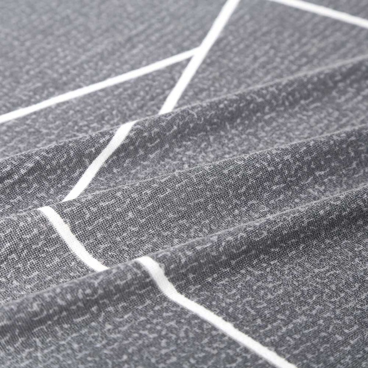 Funda para Sofá en L Modalfo Impermeable Gris