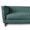 Sof&aacute; Tela Velvet Latam Home Sorrento 3 Cuerpos