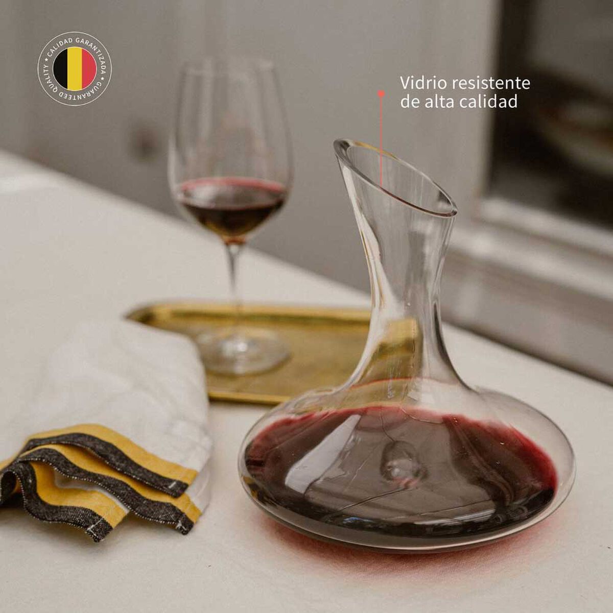 Decantador Aireador Vino Simplit Rouge 1500 ml