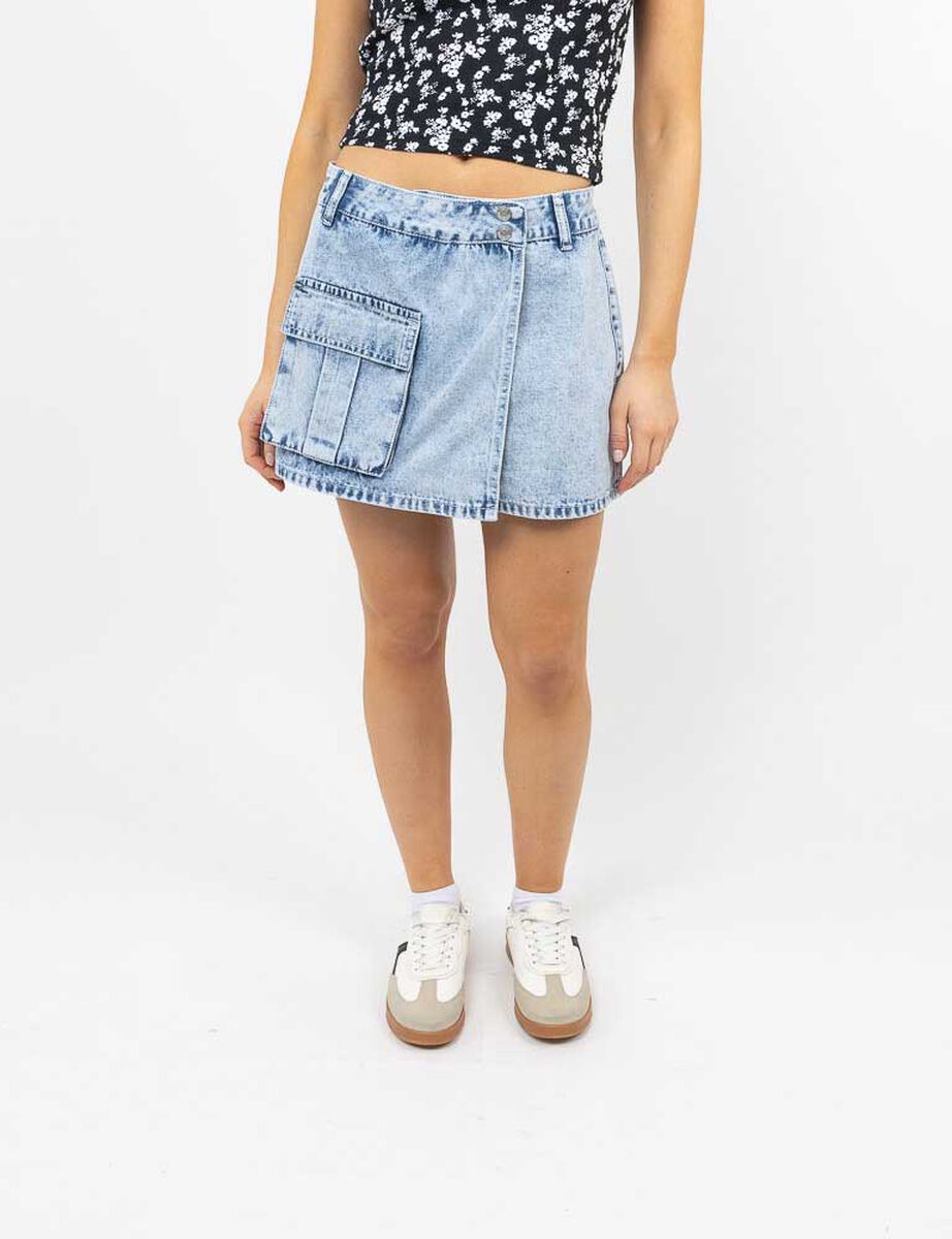 Falda Short Denim Mujer Icono