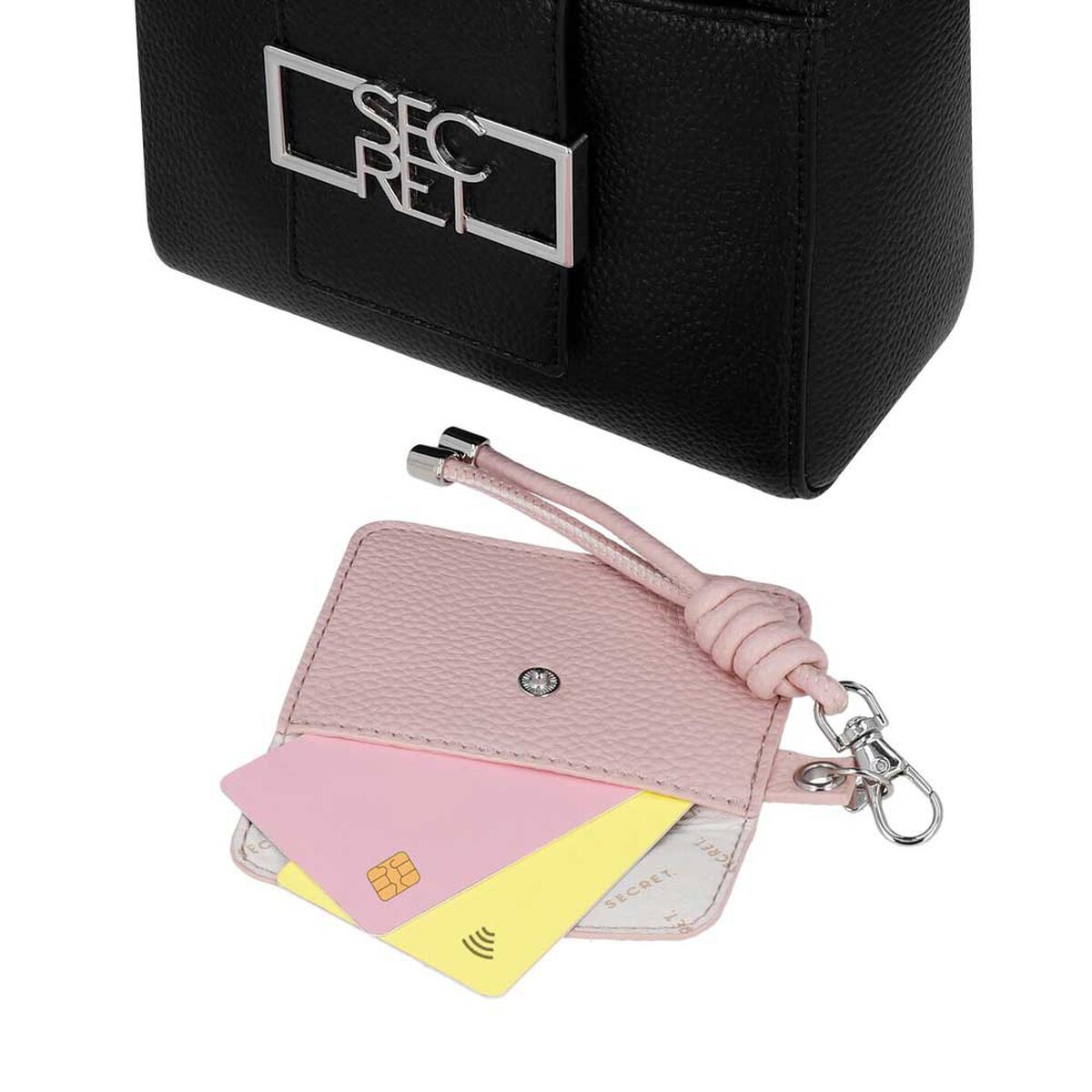 Cartera Bandolera Secret Ibiza SC7 Mediana Negra