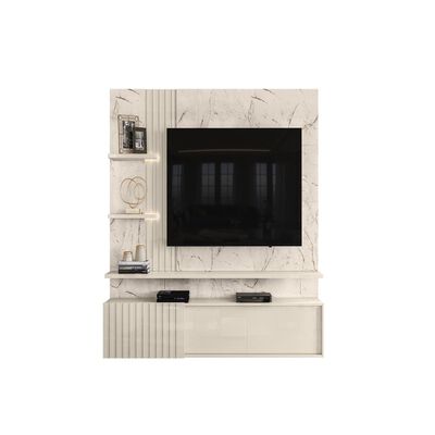 Panel TV Altavision Atena Calacata Blanco