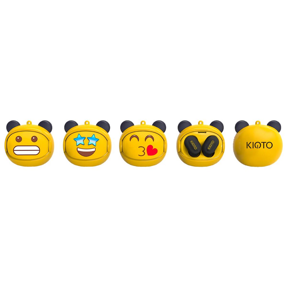 Aud&iacute;fonos In Ear Bluetooth Kioto KT-AE500 Emoji