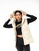 Parka Puffer Sin Mangas Mujer Icono