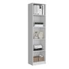 Estante 45 cm + Estante 2 Puertas TuHome Home Blanco