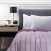Plumón Soft Touch Estampado Zibel 2 Plazas Liso Berry