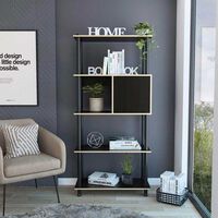 Biblioteca TuHome Cubik 2 Wengue/Duna