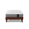 Cama Europea Latam Home 1,5 Plazas Zen Best Chocolate