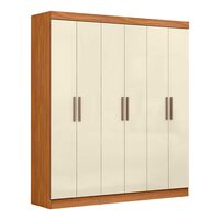 Closet Di Poretti Paris 6 Puertas 2 Cajones Café