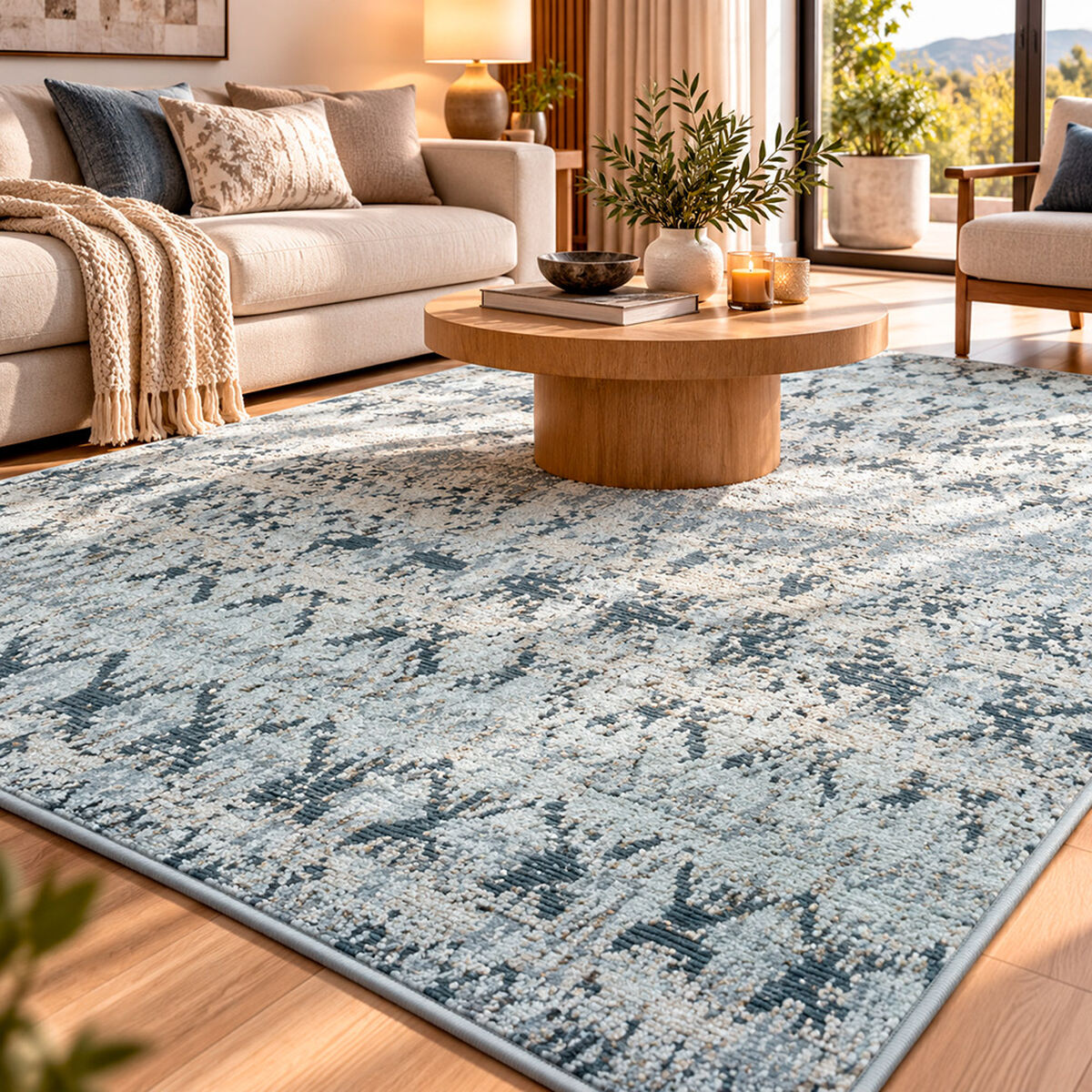 Alfombra Doral Portland 150x200 cm Beige