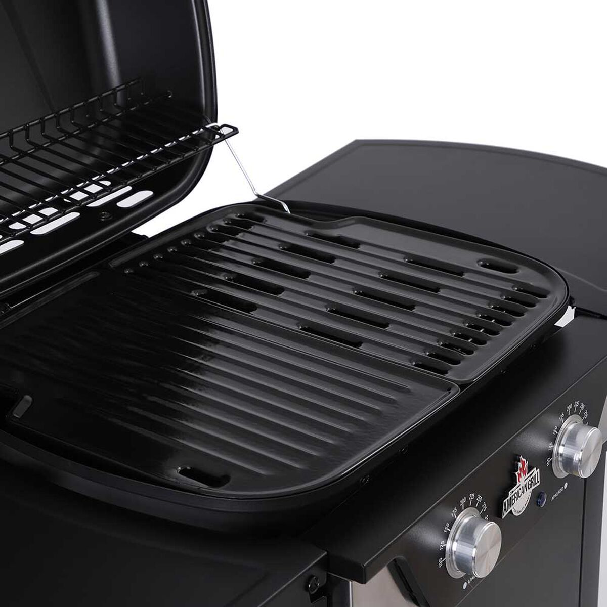 Parrilla Eléctrica American Grill 2 Quemadores Manhattan Black