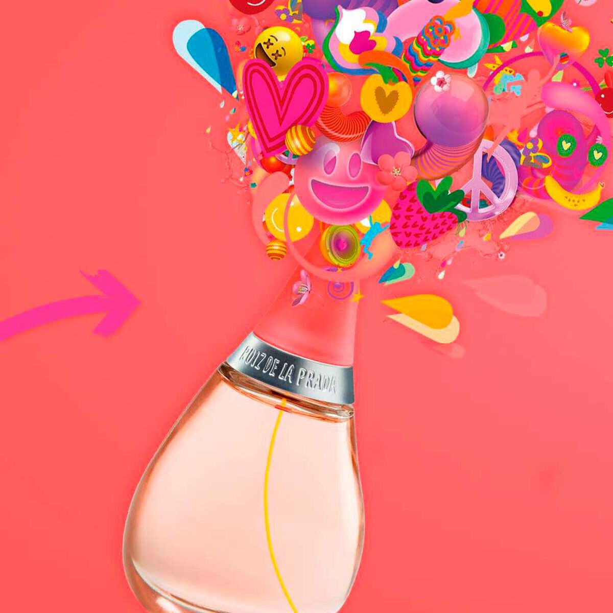 Set Regalo Perfume Mujer Agatha Ruiz de la Prada Gotas de Color EDT 50 ML + Megaspritzer 10 ML