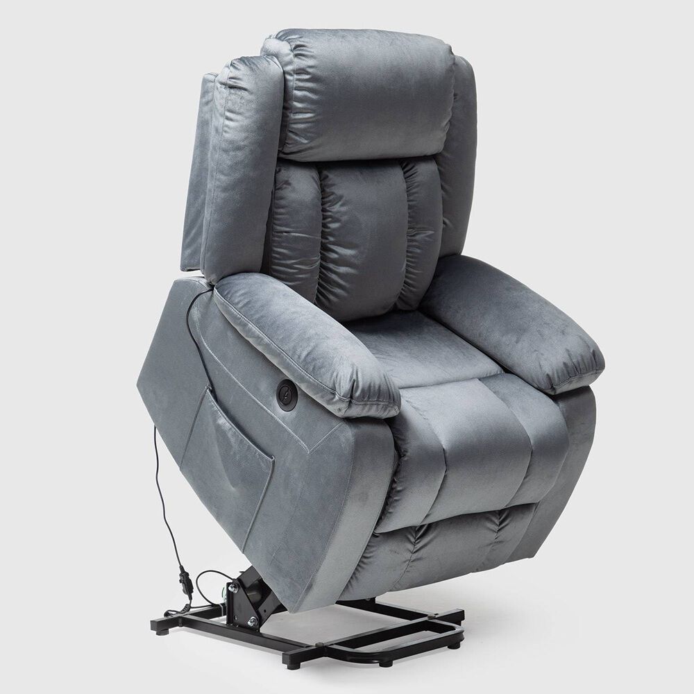 Berger Reclinable Eléctrico Daniels con Masaje + Calentador Livorno