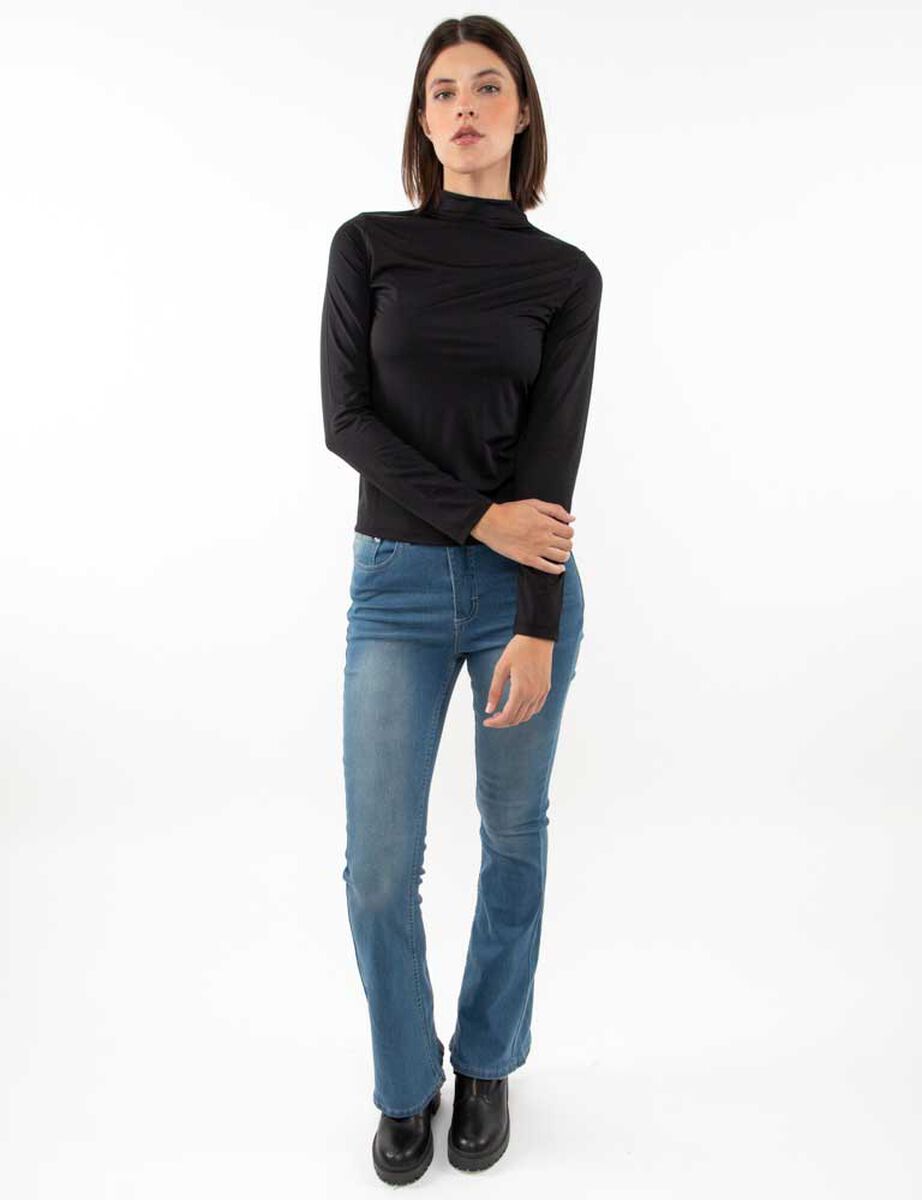 Polera Manga Larga Mujer Fiorucci