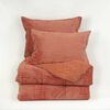 Plumón Liso Mashini 2 Plazas Corduroy Coral Sherpa Terracota