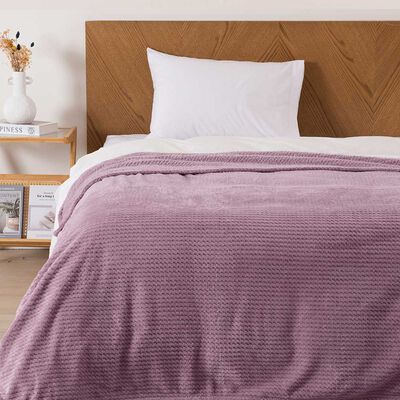 Imagen 1 del producto Frazada Mashini Aura 1.5 Plazas Café