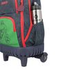 Mochila Con Ruedas Niño Cross 2.0 Dino Azul L Xtrem