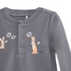 Conjunto Body+Calza de Algodón Chess Baby