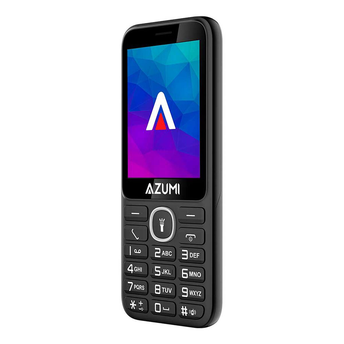 Celular Azumi SA4 128 MB 2,8" Negro