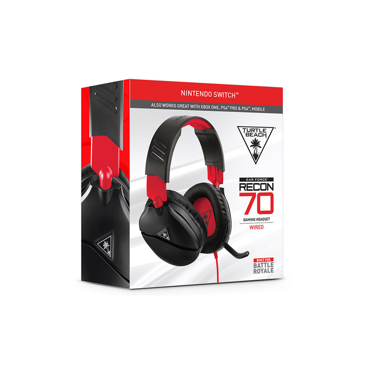 Audífonos Gamer Turtle Beach Recon 70 Rojo