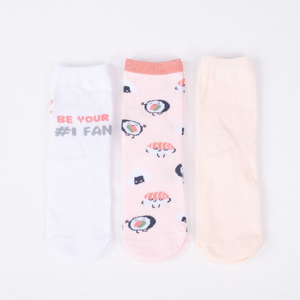 Pack 3 Calcetines Mujer Icono