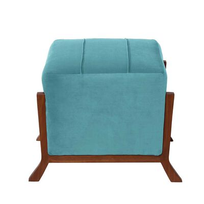 Imagen 2 del producto Pouf Latam Home Marsella Tela Velvet Turquesa