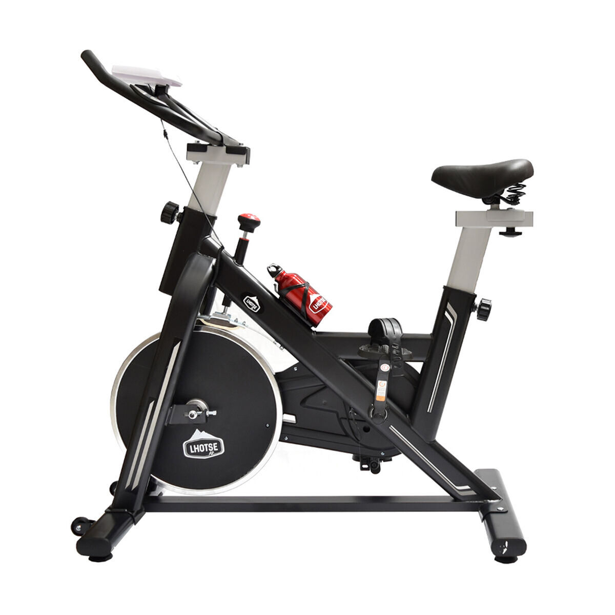 Combo Bicicleta Estática Lhotse + Smartwatch Lhotse RD7 Negro