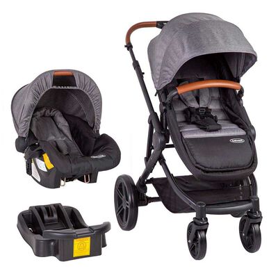 Coche Travel System Aspen Air Gris Sx