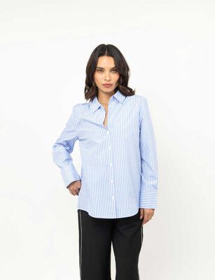 Imagen 1 del producto Blusa Manga Larga Mujer Zibel Azul, Rosado