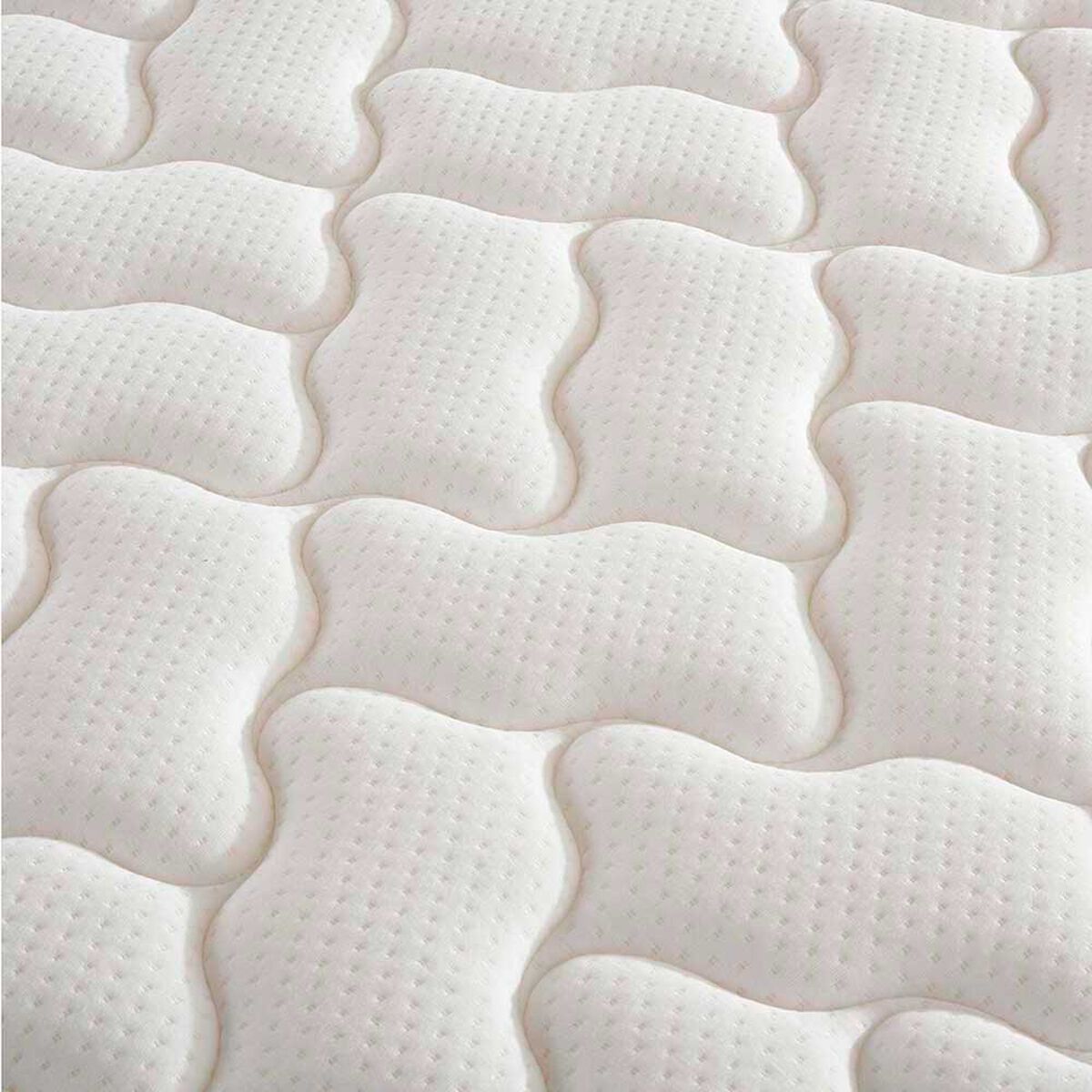 Cama Europea CIC 2 Plazas Anatomic + Respaldo New Dublin Caramelo
