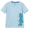 Polera Manga Corta de Algodón Niño Chess