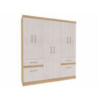 Clóset Yardas Y544 6 Puertas 2 Cajones