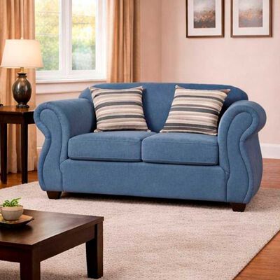 Imagen 1 del producto Sofá Kea Molise 2 Cuerpos  Niza Azul