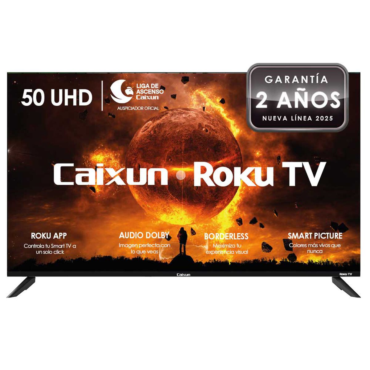LED 50" Caixun C50V1UR Smart TV 4K UHD