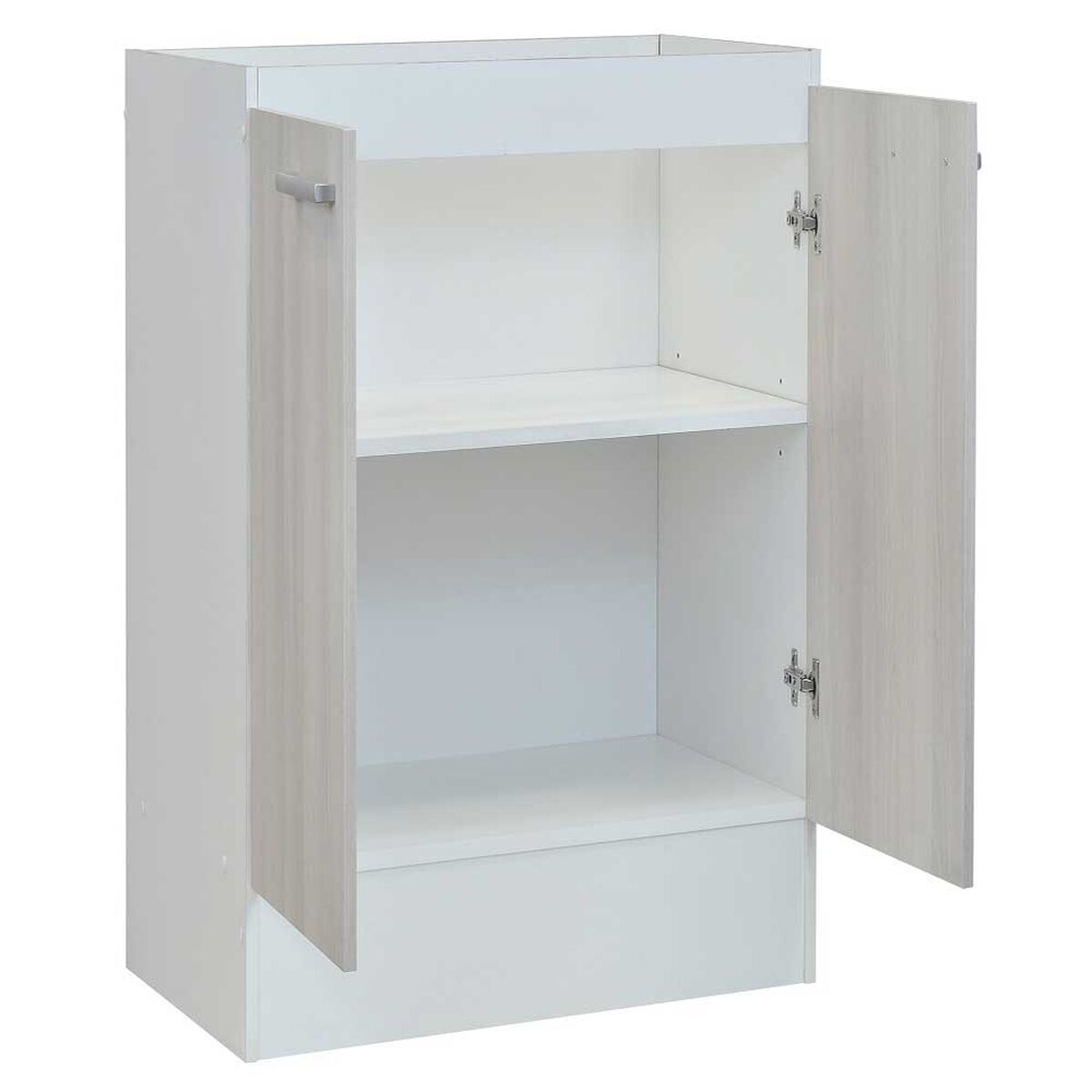 Base con Repisa Mobikit Acacia 2 Puertas Arena