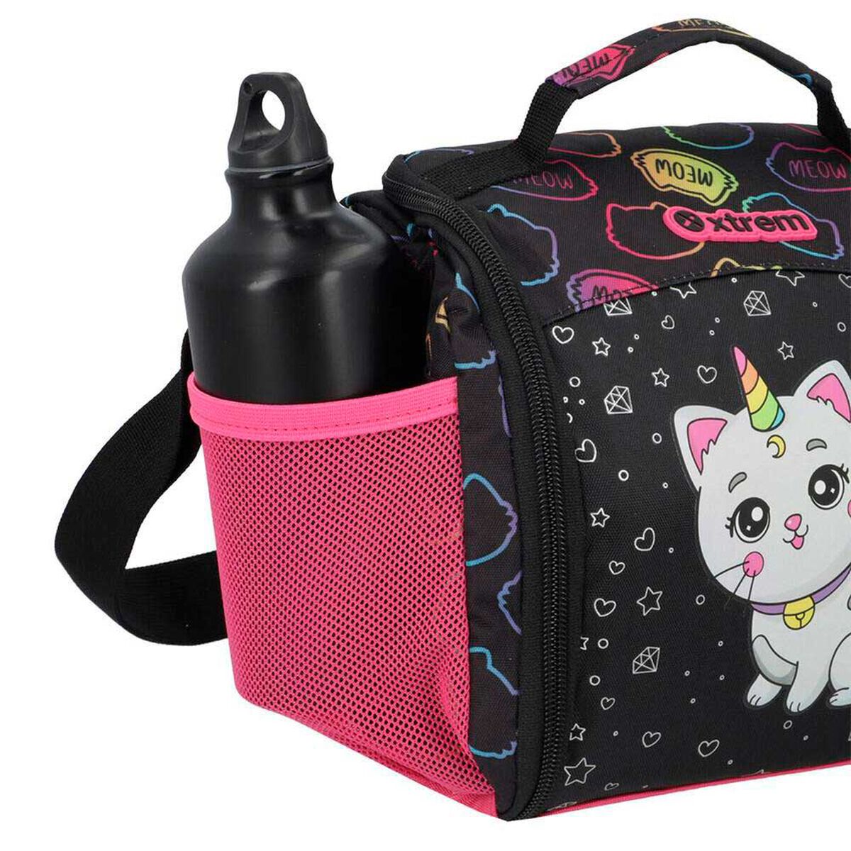 Lonchera T&eacute;rmica Xtrem Break 3.0 5XT Gato Negro